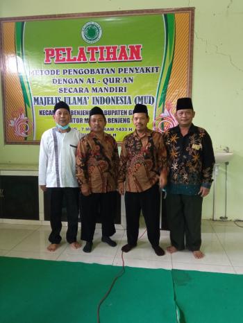 Ketua PC LDII Kecamatan Benjeng Hadiri Undangan MUI Benjeng